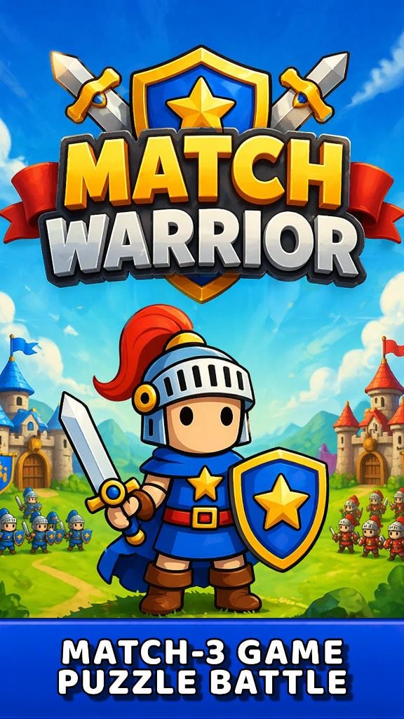 Match 3 Warrior - Kingdom Hero