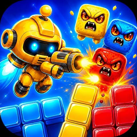 Robo Rush: Block Puzzle TD